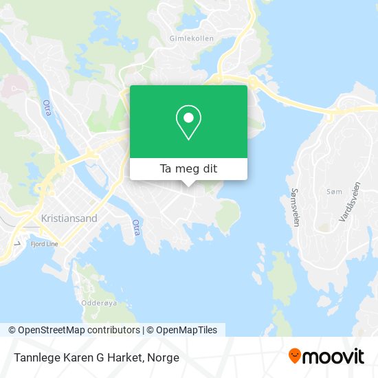 Tannlege Karen G Harket kart