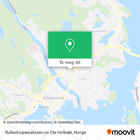 Rulleskispesialisten.no Ole Holbæk kart