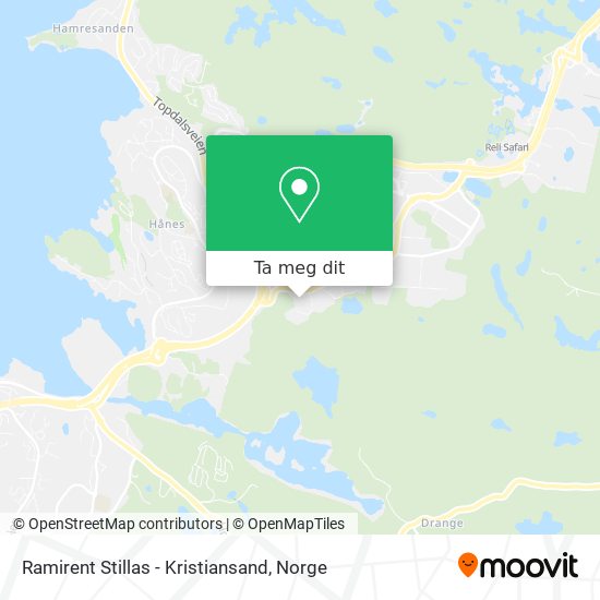Ramirent Stillas - Kristiansand kart