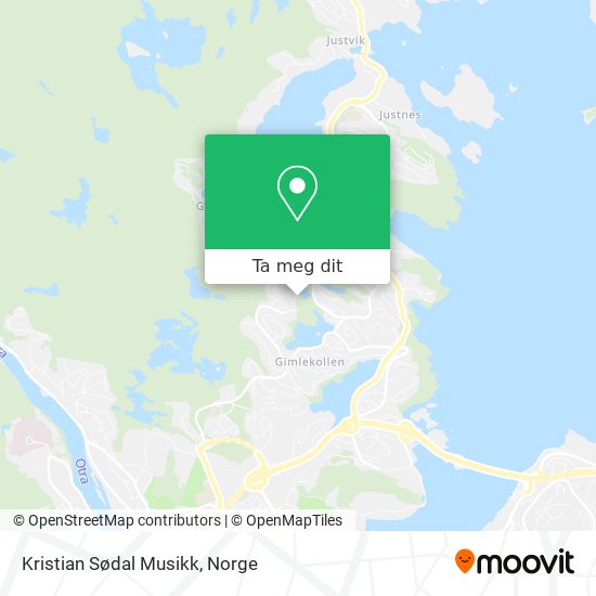 Kristian Sødal Musikk kart