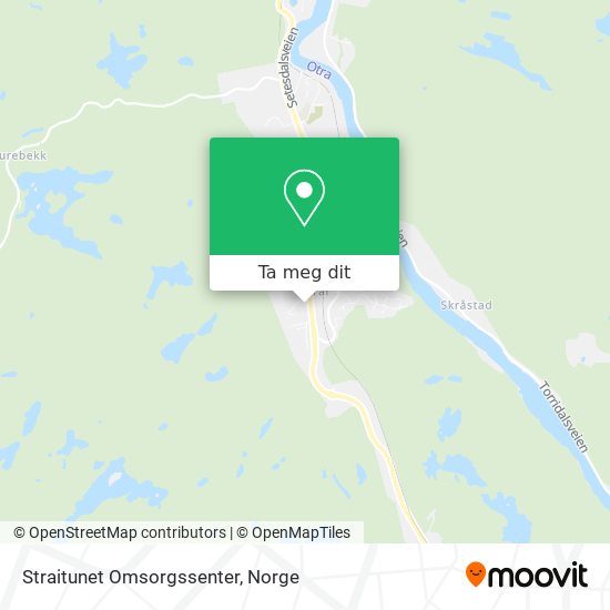 Straitunet Omsorgssenter kart