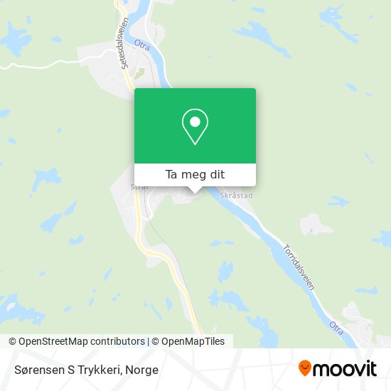 Sørensen S Trykkeri kart