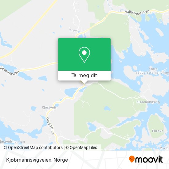 Kjøbmannsvigveien kart