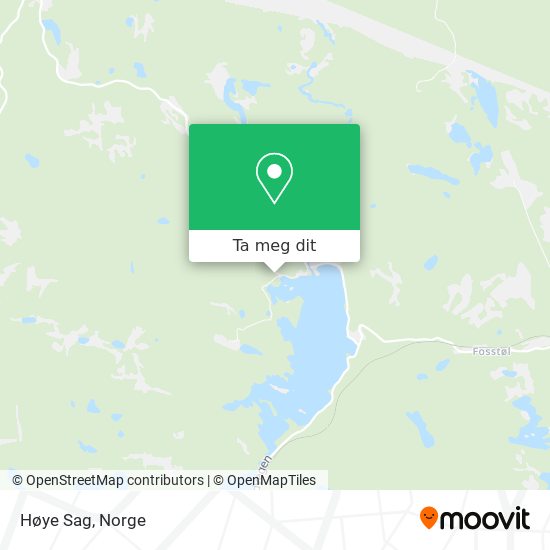 Høye Sag kart