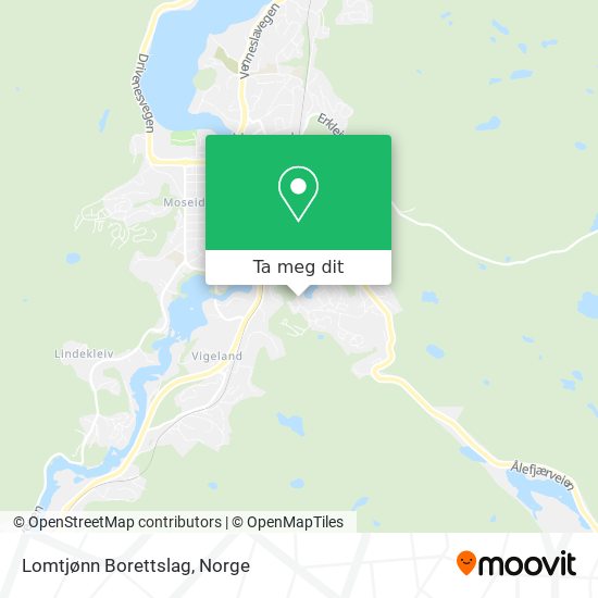 Lomtjønn Borettslag kart