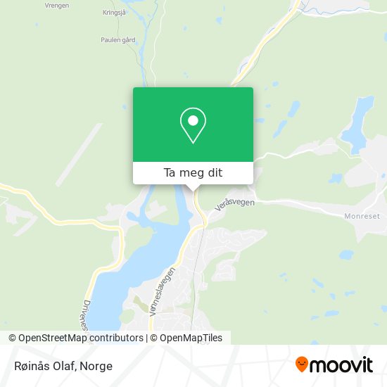 Røinås Olaf kart