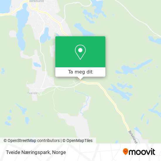 Tveide Næringspark kart