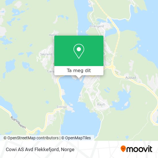 Cowi AS Avd Flekkefjord kart