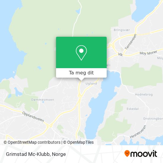 Grimstad Mc-Klubb kart