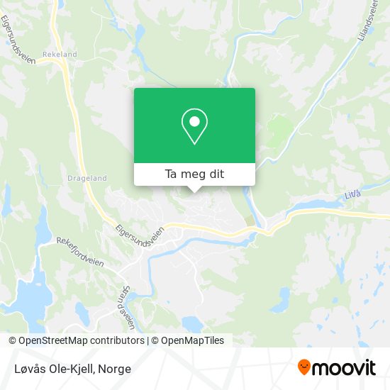Løvås Ole-Kjell kart