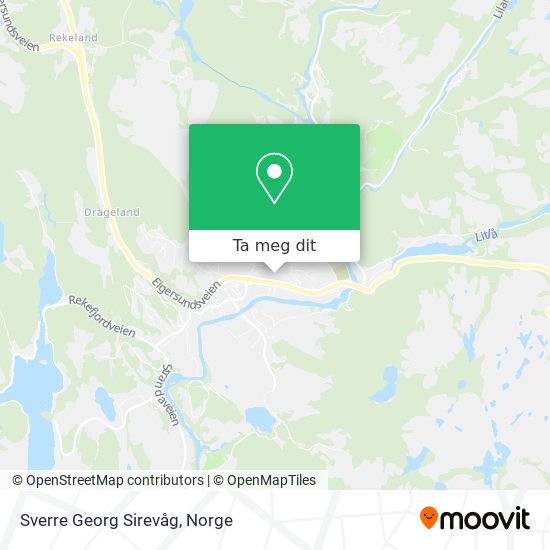 Sverre Georg Sirevåg kart