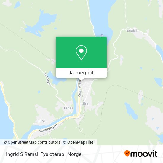 Ingrid S Ramsli Fysioterapi kart