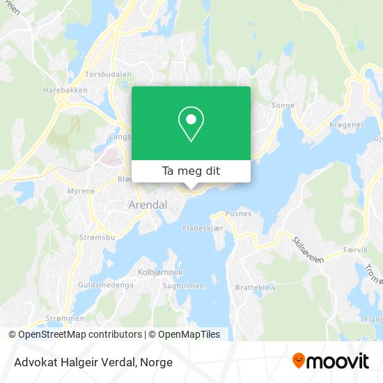 Advokat Halgeir Verdal kart