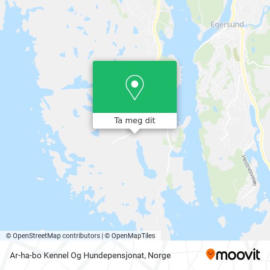 Ar-ha-bo Kennel Og Hundepensjonat kart