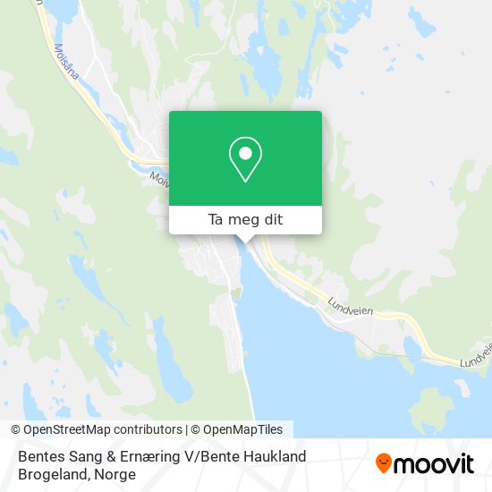 Bentes Sang & Ernæring V / Bente Haukland Brogeland kart