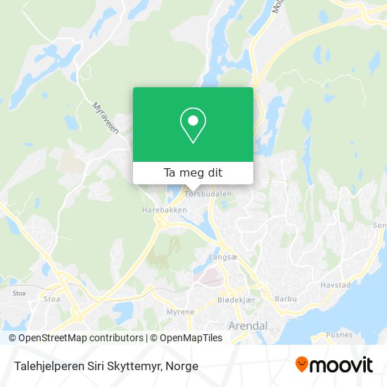 Talehjelperen Siri Skyttemyr kart