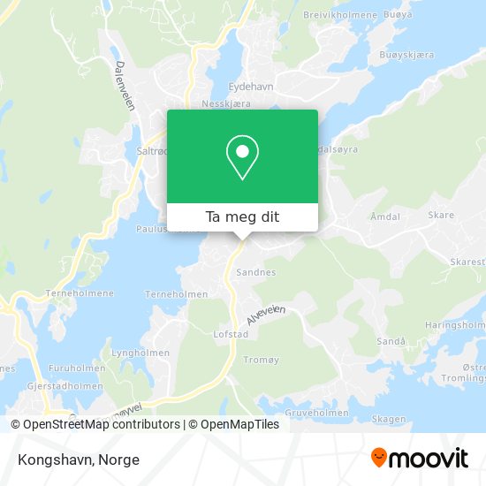 Kongshavn kart