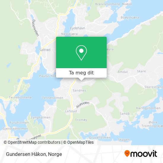 Gundersen Håkon kart