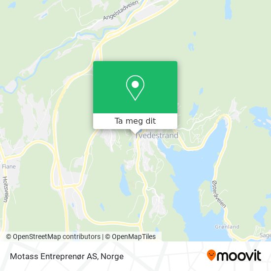 Motass Entreprenør AS kart