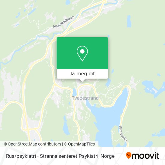 Rus / psykiatri - Stranna senteret Psykiatri kart