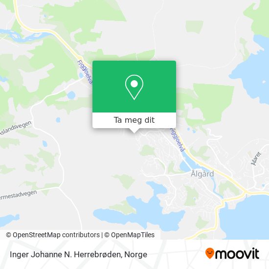 Inger Johanne N. Herrebrøden kart