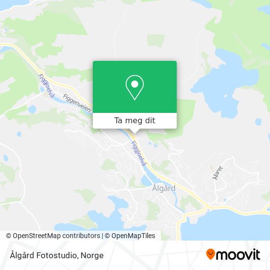 Ålgård Fotostudio kart