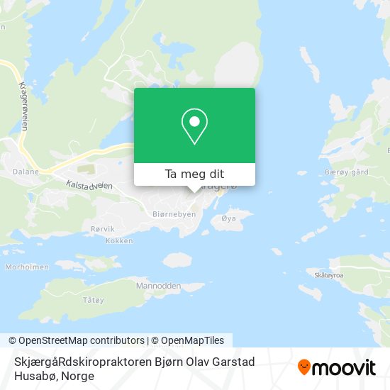 SkjærgåRdskiropraktoren Bjørn Olav Garstad Husabø kart