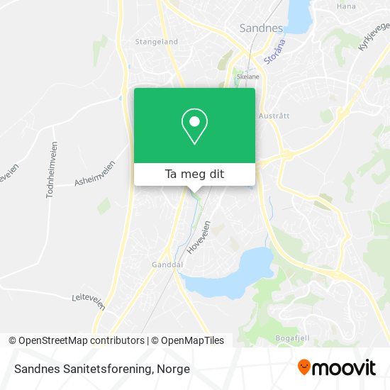 Sandnes Sanitetsforening kart