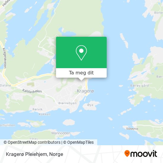 Kragerø Pleiehjem kart
