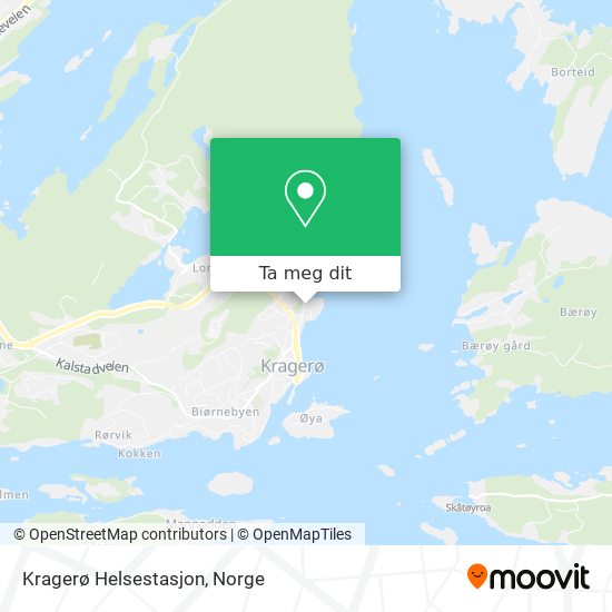 Kragerø Helsestasjon kart