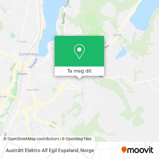 Austrått Elektro Alf Egil Espeland kart