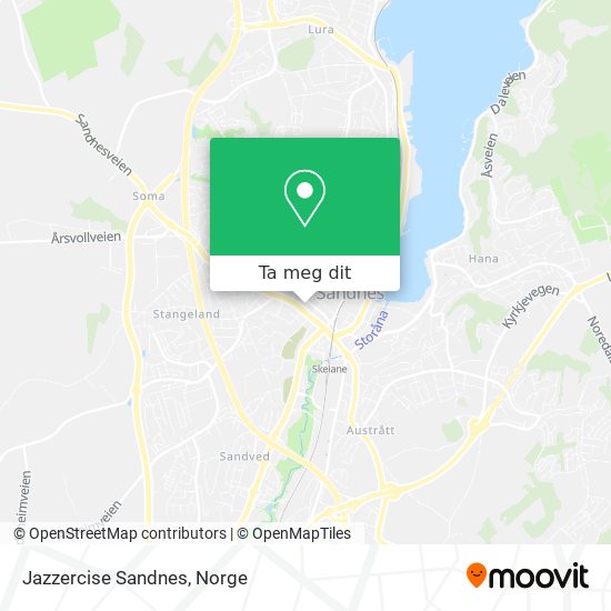Jazzercise Sandnes kart