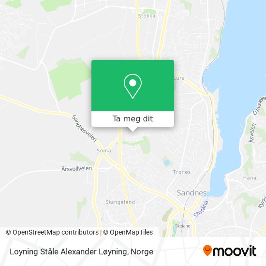 Loyning Ståle Alexander Løyning kart