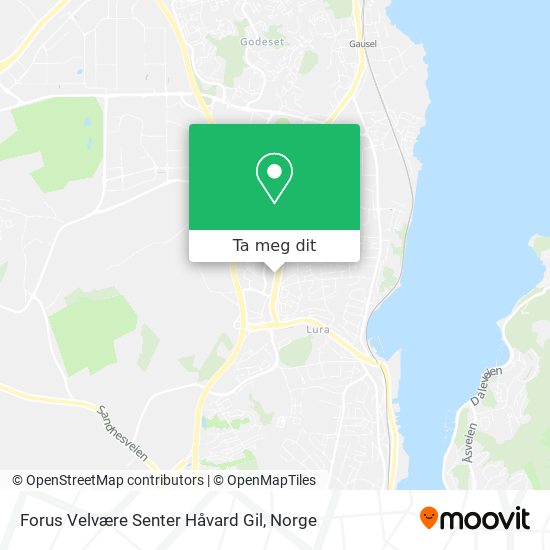Forus Velvære Senter Håvard Gil kart