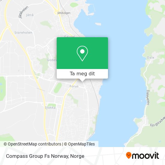 Compass Group Fs Norway kart