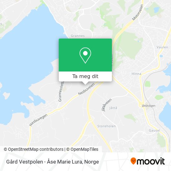 Gård Vestpolen - Åse Marie Lura kart