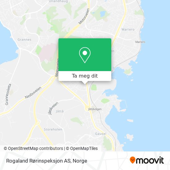 Rogaland Rørinspeksjon AS kart