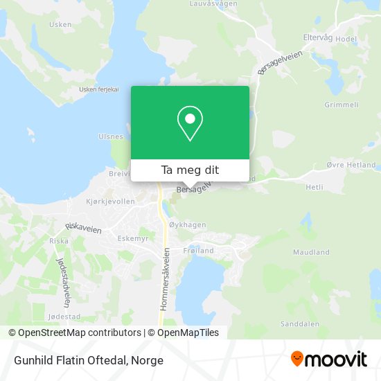 Gunhild Flatin Oftedal kart