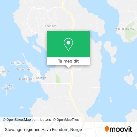 Stavangerregionen Havn Eiendom kart