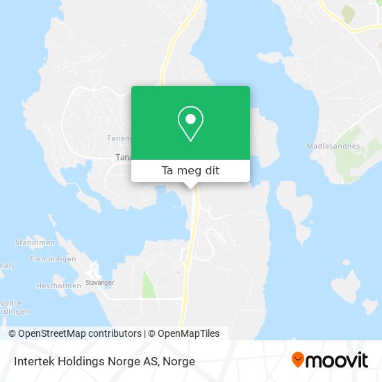 Intertek Holdings Norge AS kart