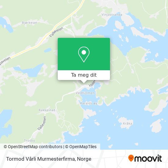 Tormod Vårli Murmesterfirma kart