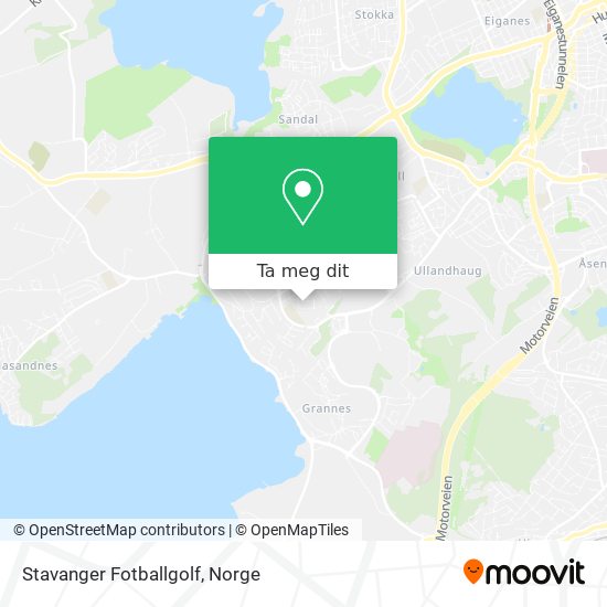 Stavanger Fotballgolf kart