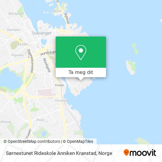 Sørnestunet Rideskole Anniken Kranstad kart