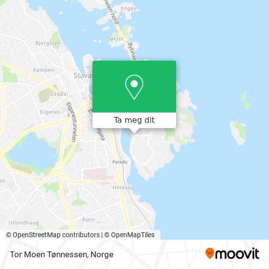 Tor Moen Tønnessen kart