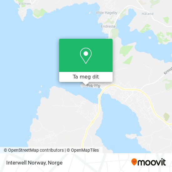 Interwell Norway kart