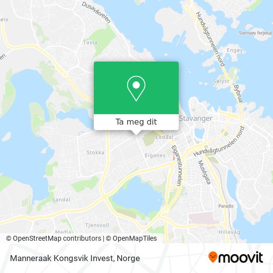 Manneraak Kongsvik Invest kart