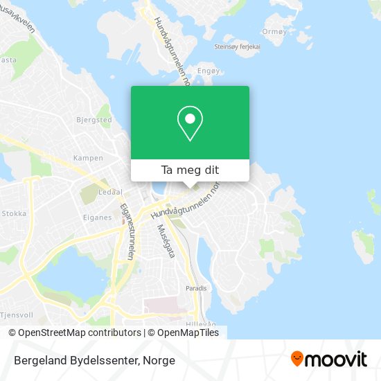 Bergeland Bydelssenter kart