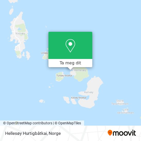 Hellesøy Hurtigbåtkai kart
