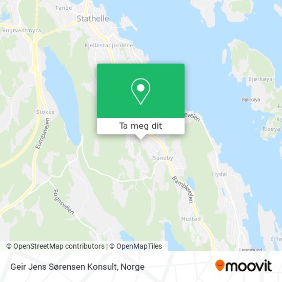 Geir Jens Sørensen Konsult kart