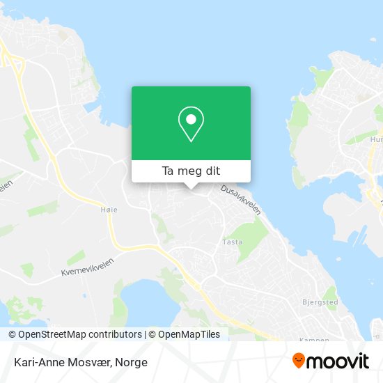 Kari-Anne Mosvær kart